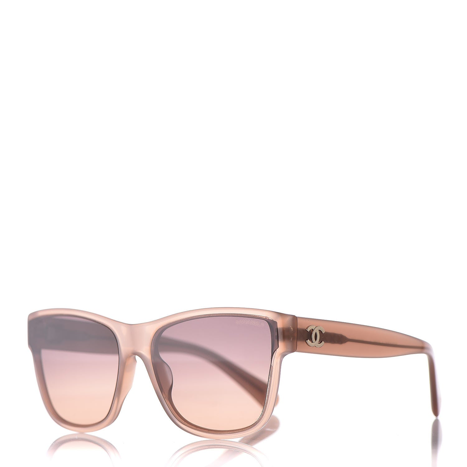 Chanel Acetate Butterfly Sunglasses 5386 Brown 1 of 8
