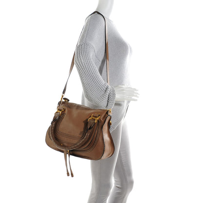 Chloe Calfskin Medium Marcie Satchel Nut 2 of 8