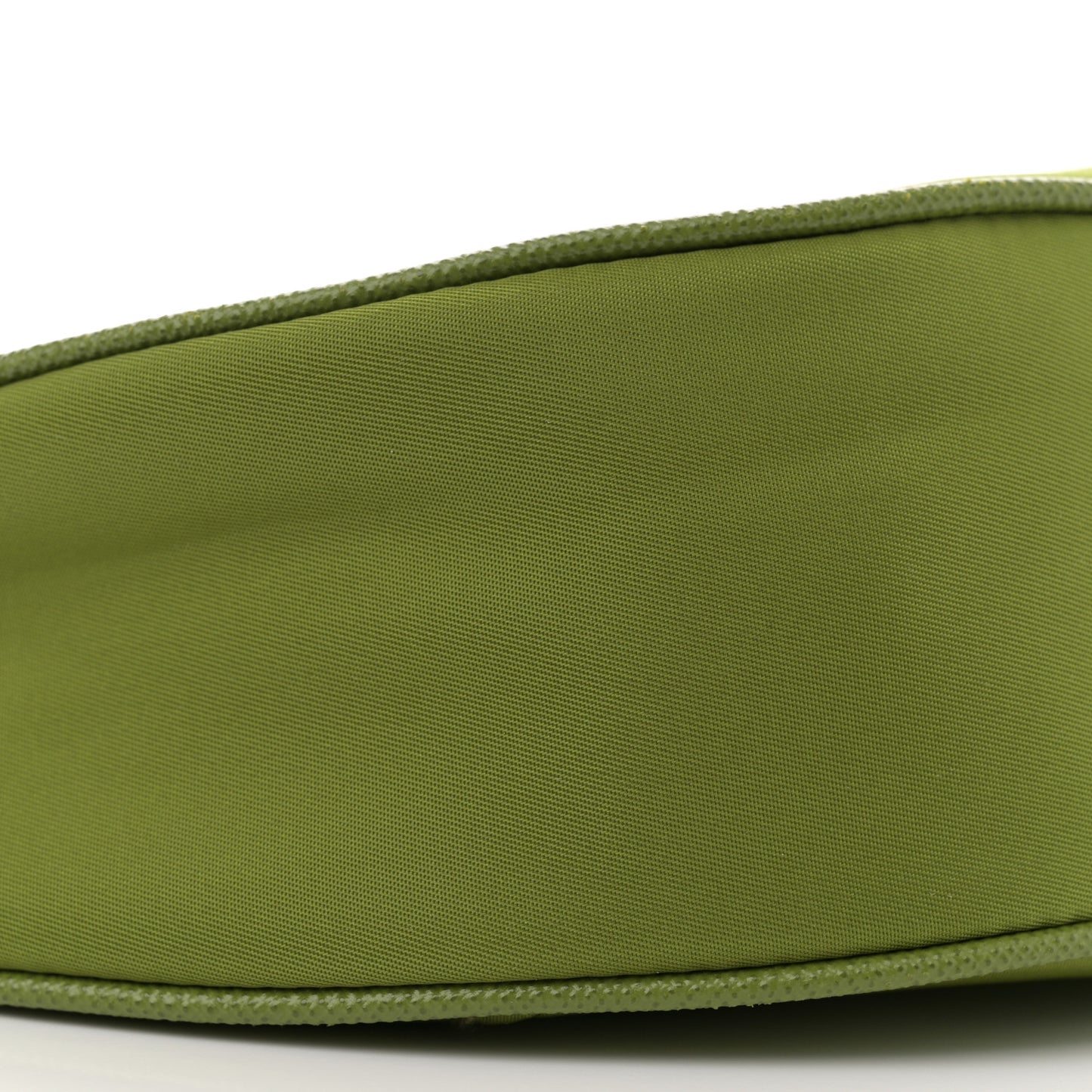 Re-Nylon Demi-lune Shoulder Bag Ivy Green