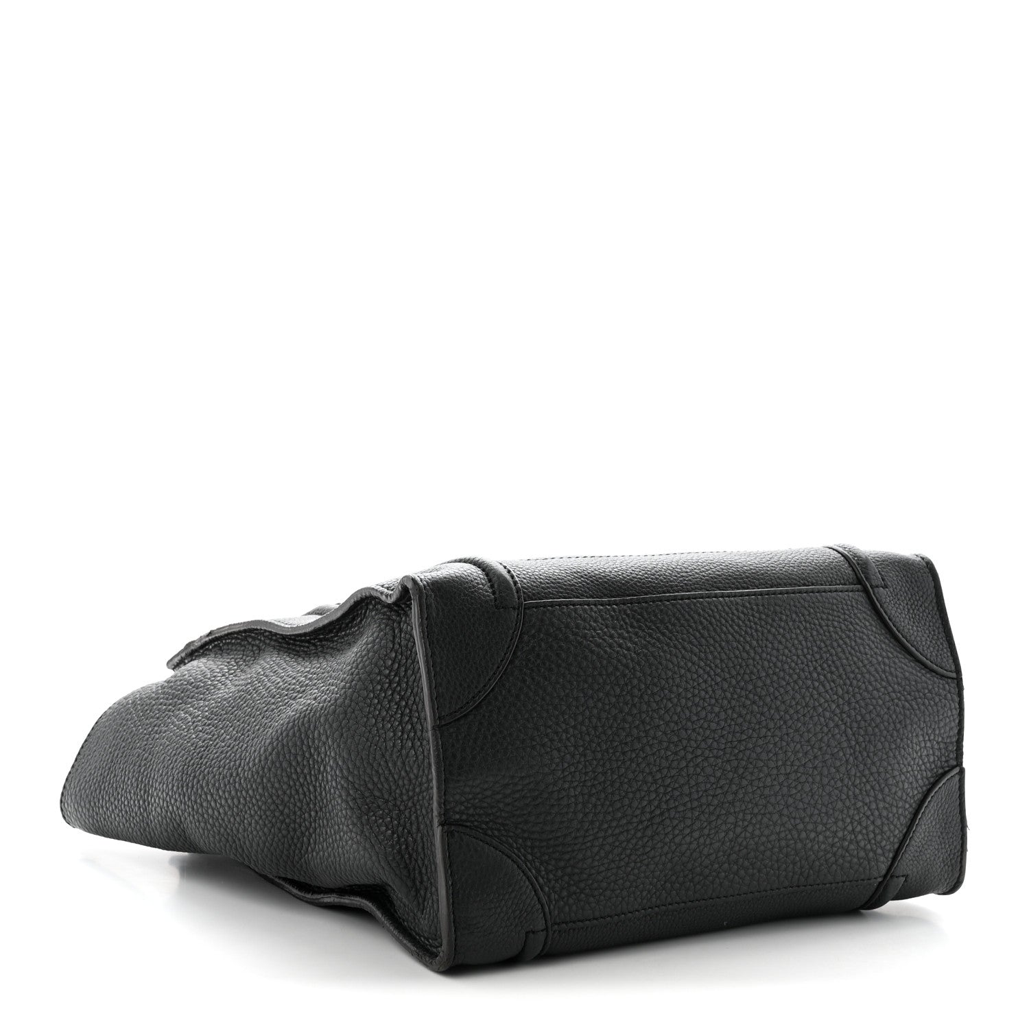 Celine Pebbled Calfskin Mini Luggage Anthracite 3 of 8