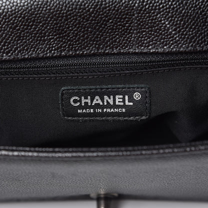 Chanel Caviar Quilted New Medium Boy Flap Black 6 of 13