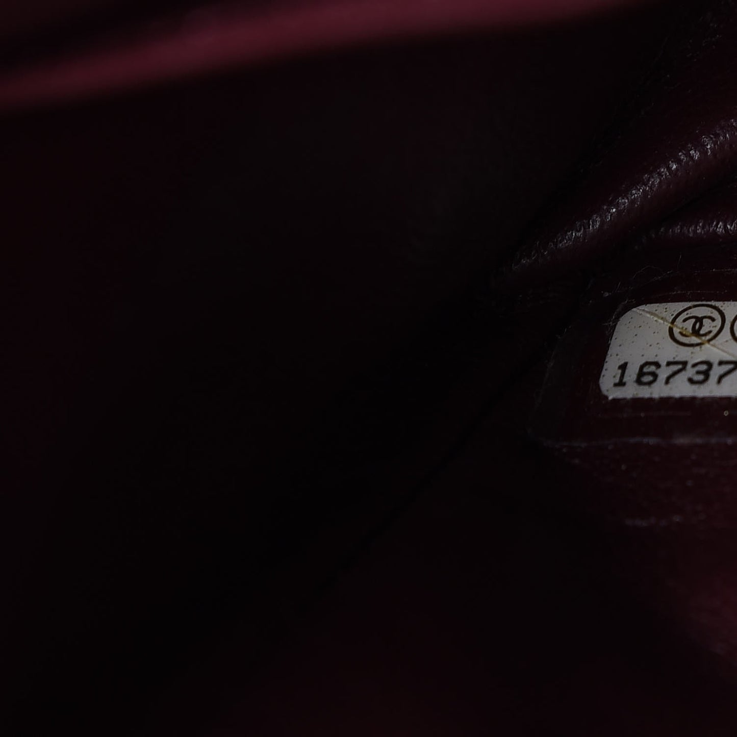 Aged Calfskin Lucky Charms 2.55 Reissue 224 Flap Burgundy