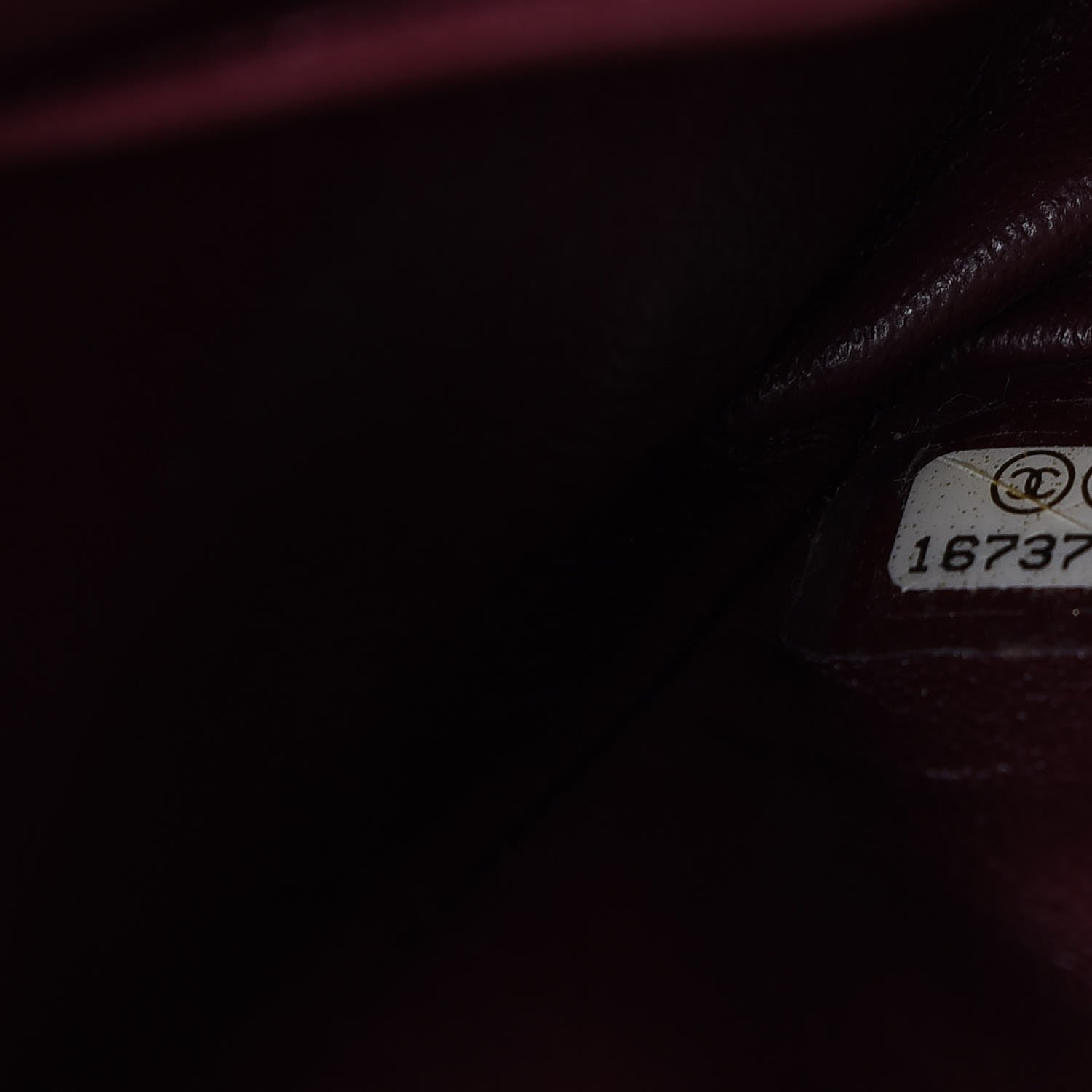 Chanel Aged Calfskin Lucky Charms 2.55 Reissue 224 Flap Burgundy 8 of 8