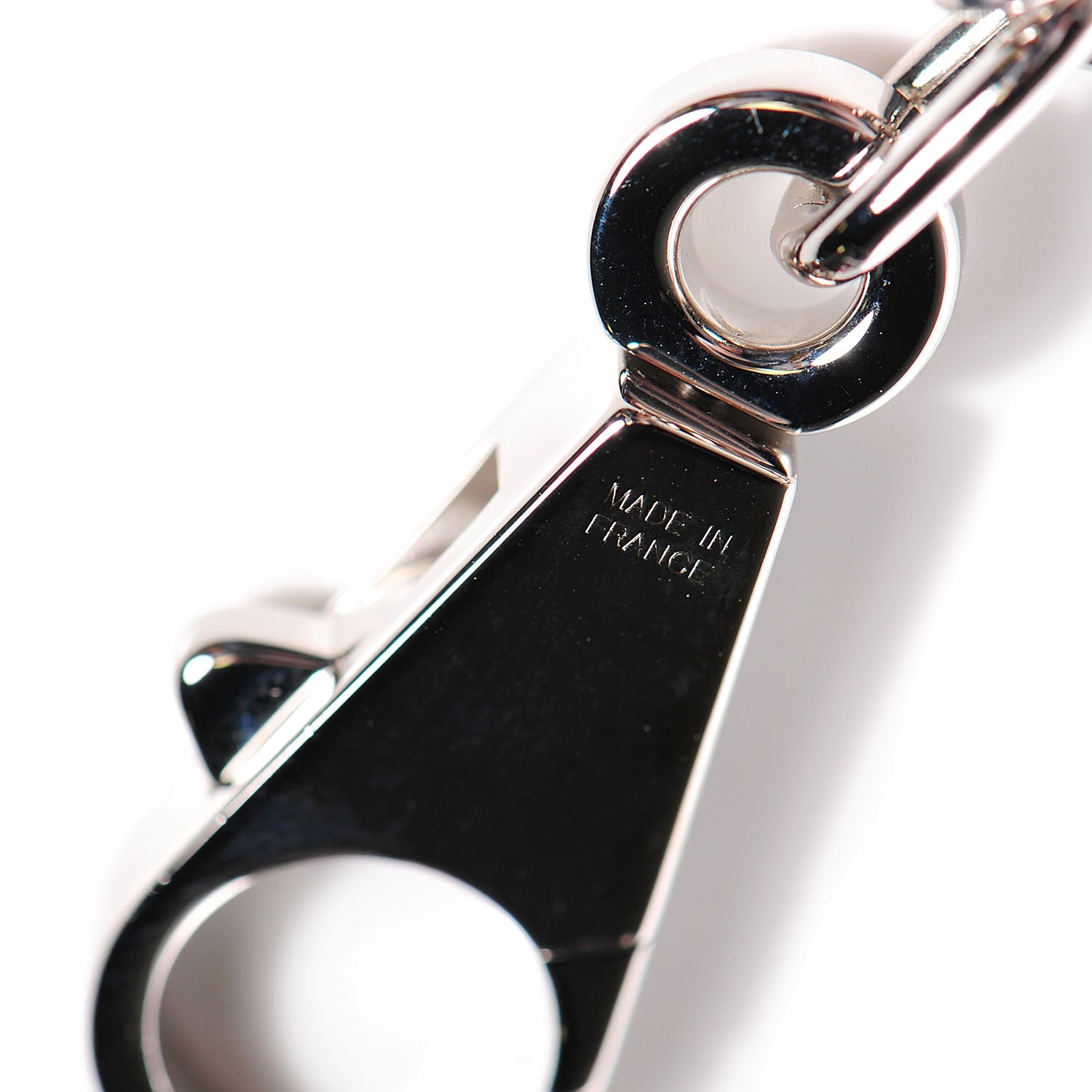 Hermes Palladium Breloque Bag Charm Silver 11 of 12
