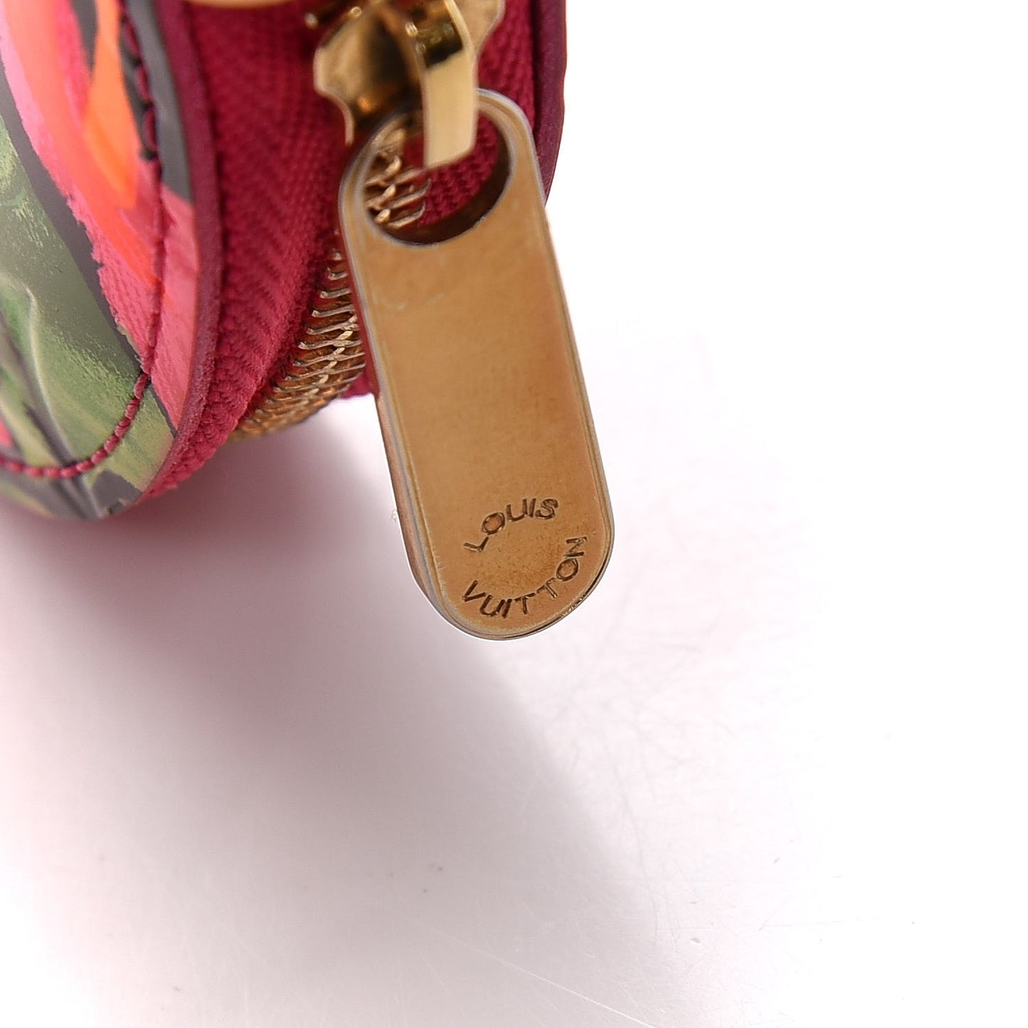 Vernis Roses Chapeau Coin Purse Rose Pop
