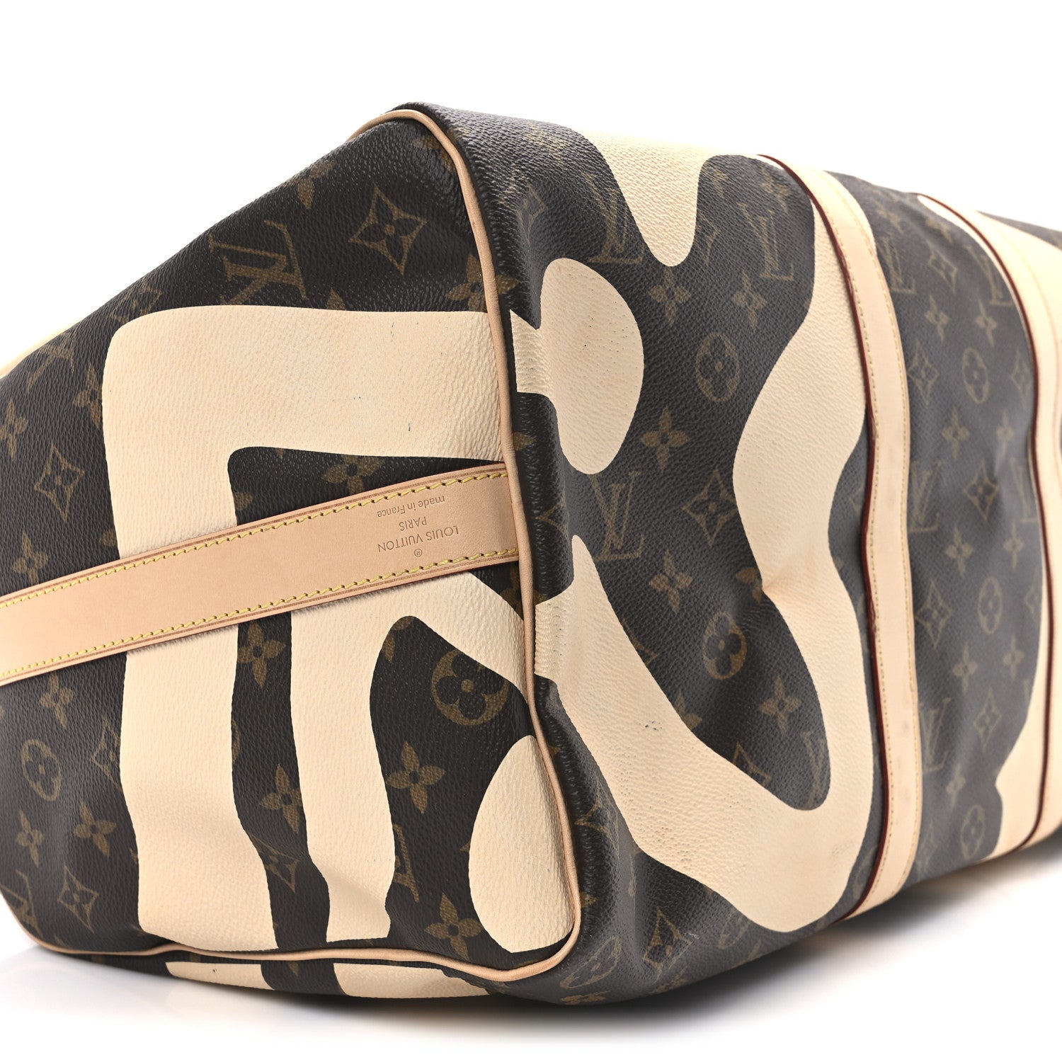 Louis Vuitton Monogram Tahitienne Saint Barth Keepall Bandouliere 50 8 of 9