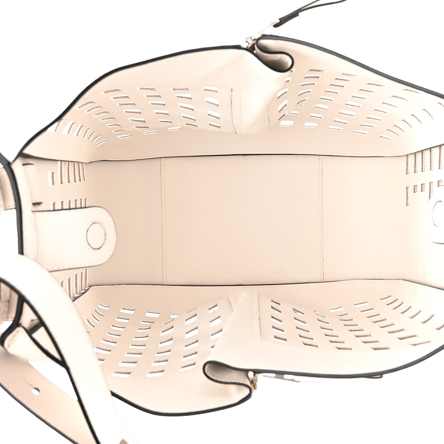 Loewe Calfskin Medium Tulip Hammock Shoulder Bag White 5 of 11