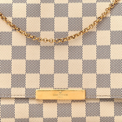 Louis Vuitton Damier Azur Favorite MM 9 of 15