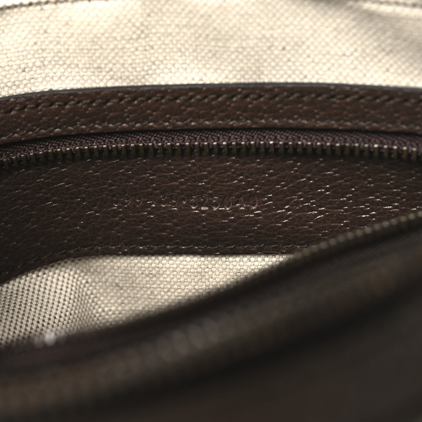 GG Supreme Monogram Textured Dollar Calfskin Web Ophidia Wristlet Shoulder Bag Beige Ebony New Acero