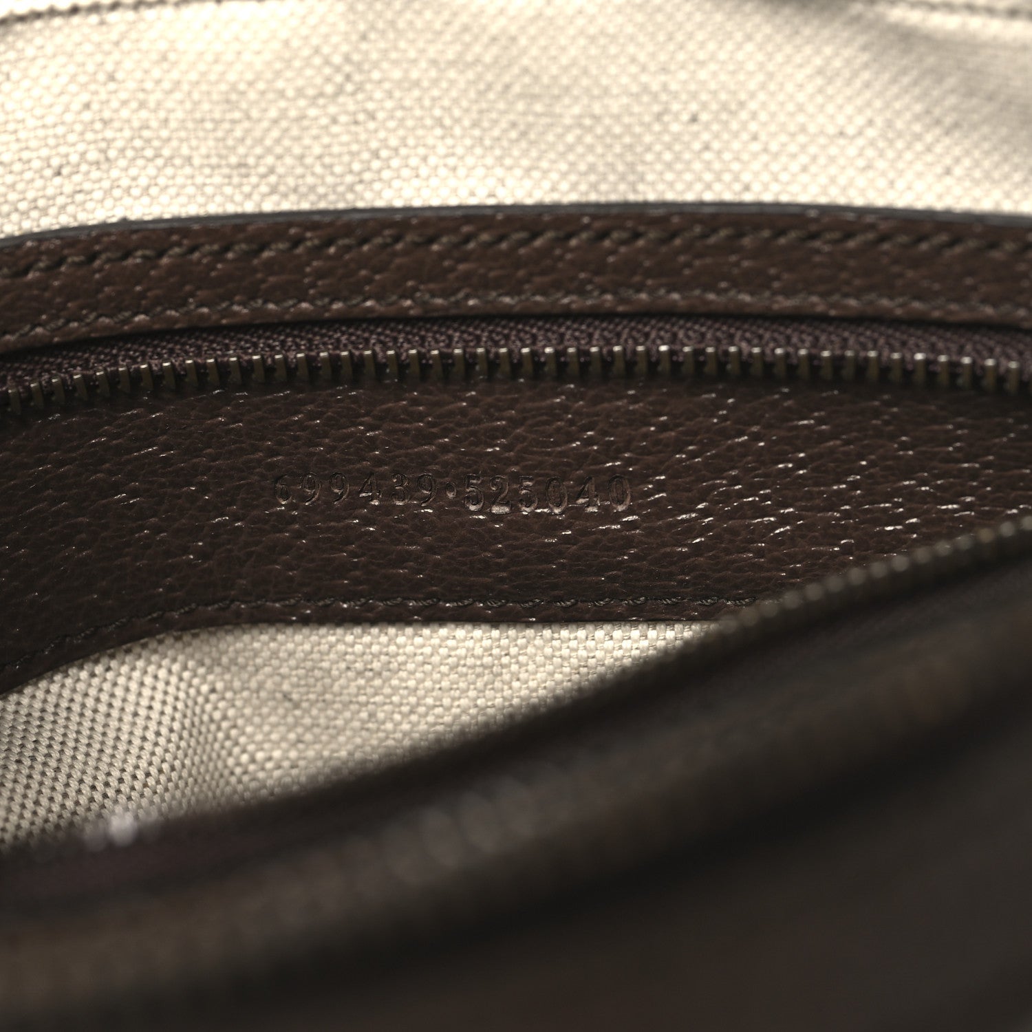 Gucci GG Supreme Monogram Textured Dollar Calfskin Web Ophidia Wristlet Shoulder Bag Beige Ebony New Acero 7 of 11