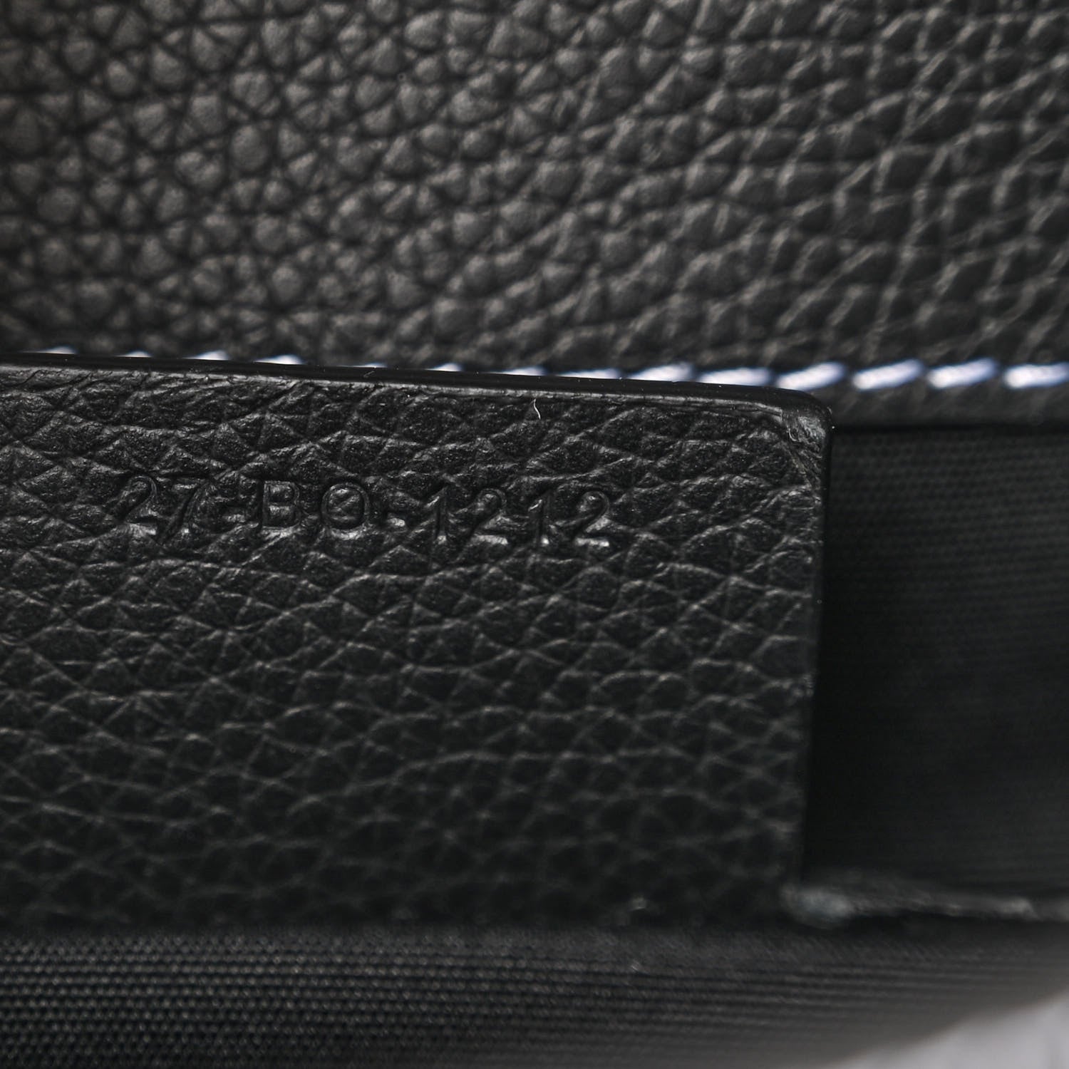Christian Dior Calfskin Saddle Backpack Black 7 of 10