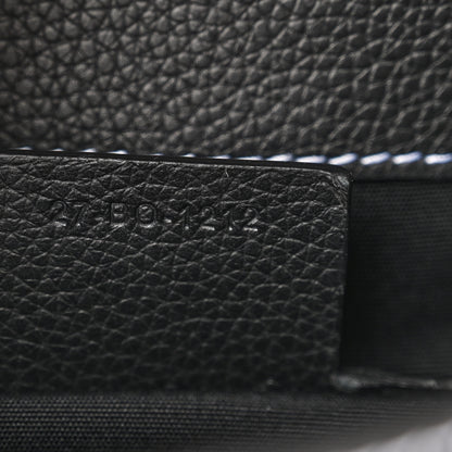 Christian Dior Calfskin Saddle Backpack Black 7 of 10