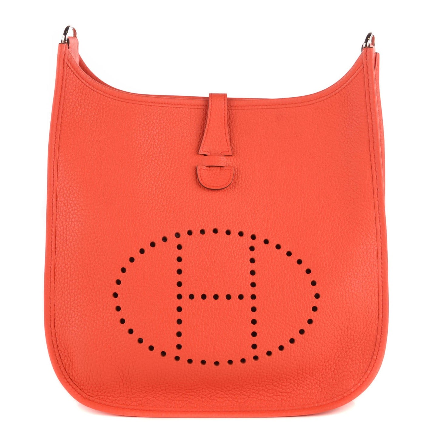 Taurillon Clemence Evelyne III PM Orange Poppy