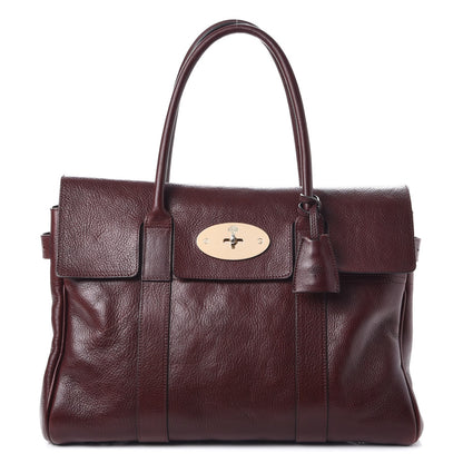 Mulberry Natural Leather Bayswater Oxblood 1 of 8