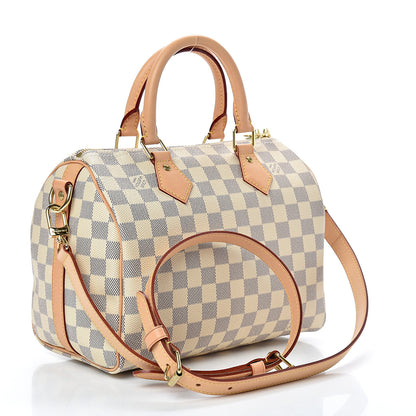 Louis Vuitton Damier Azur Speedy Bandouliere 25 2 of 9