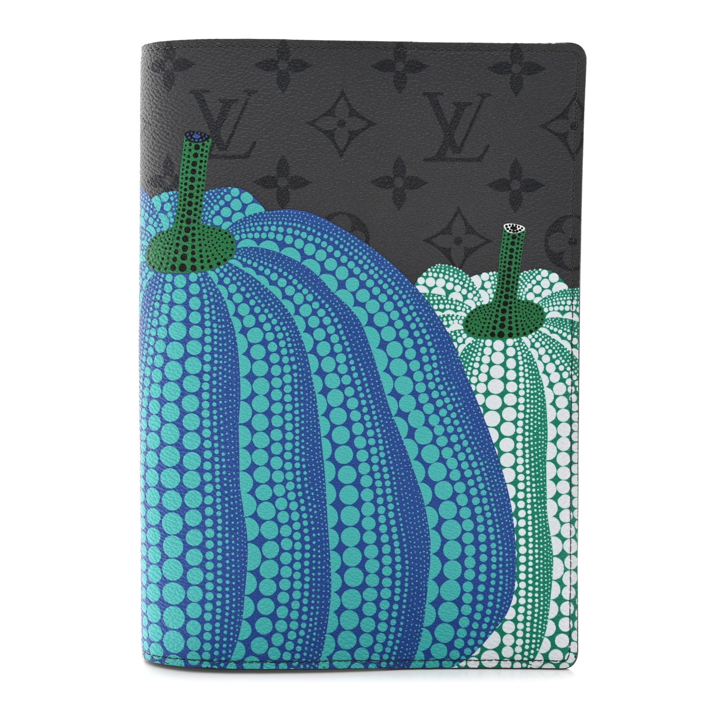 LV X YK Monogram Eclipse Reverse Pumpkin Notebook Cover Multicolor