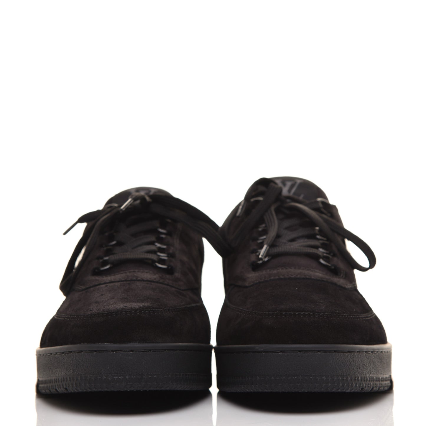 Suede Uniform Sneakers 9.5 Black