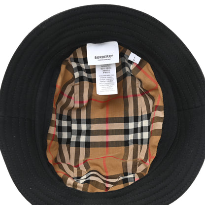 Burberry Nylon Horseferry Print Bucket Hat Black 7 of 8