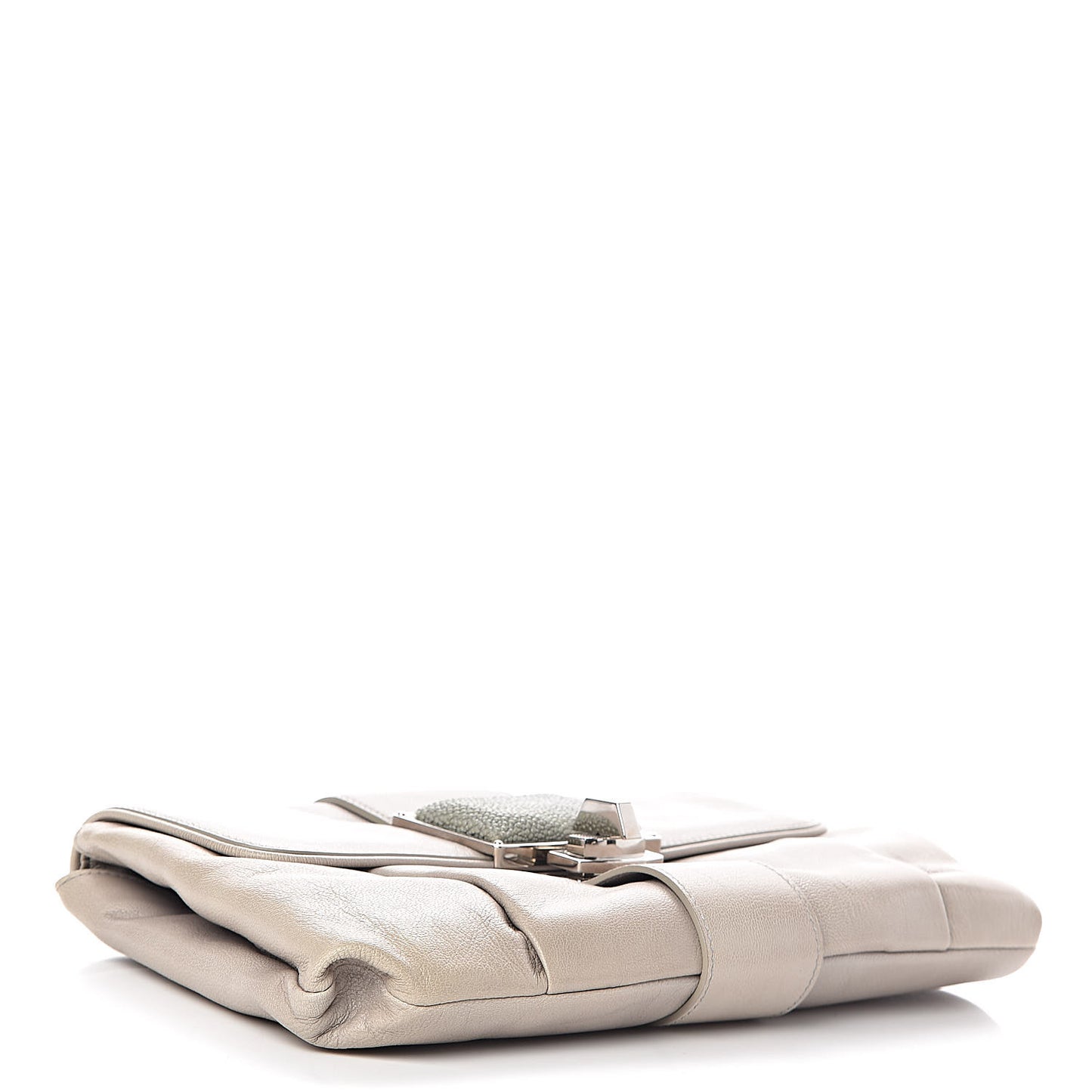 Chevre Stingray Clutch Grey