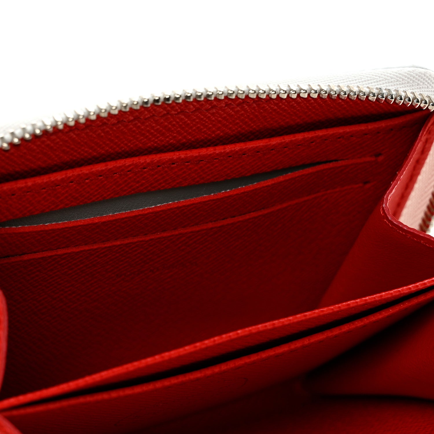 Louis Vuitton LV x YK Epi Zippy Coin Purse White Red 9 of 10