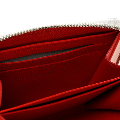 Louis Vuitton LV x YK Epi Zippy Coin Purse White Red 9 of 10