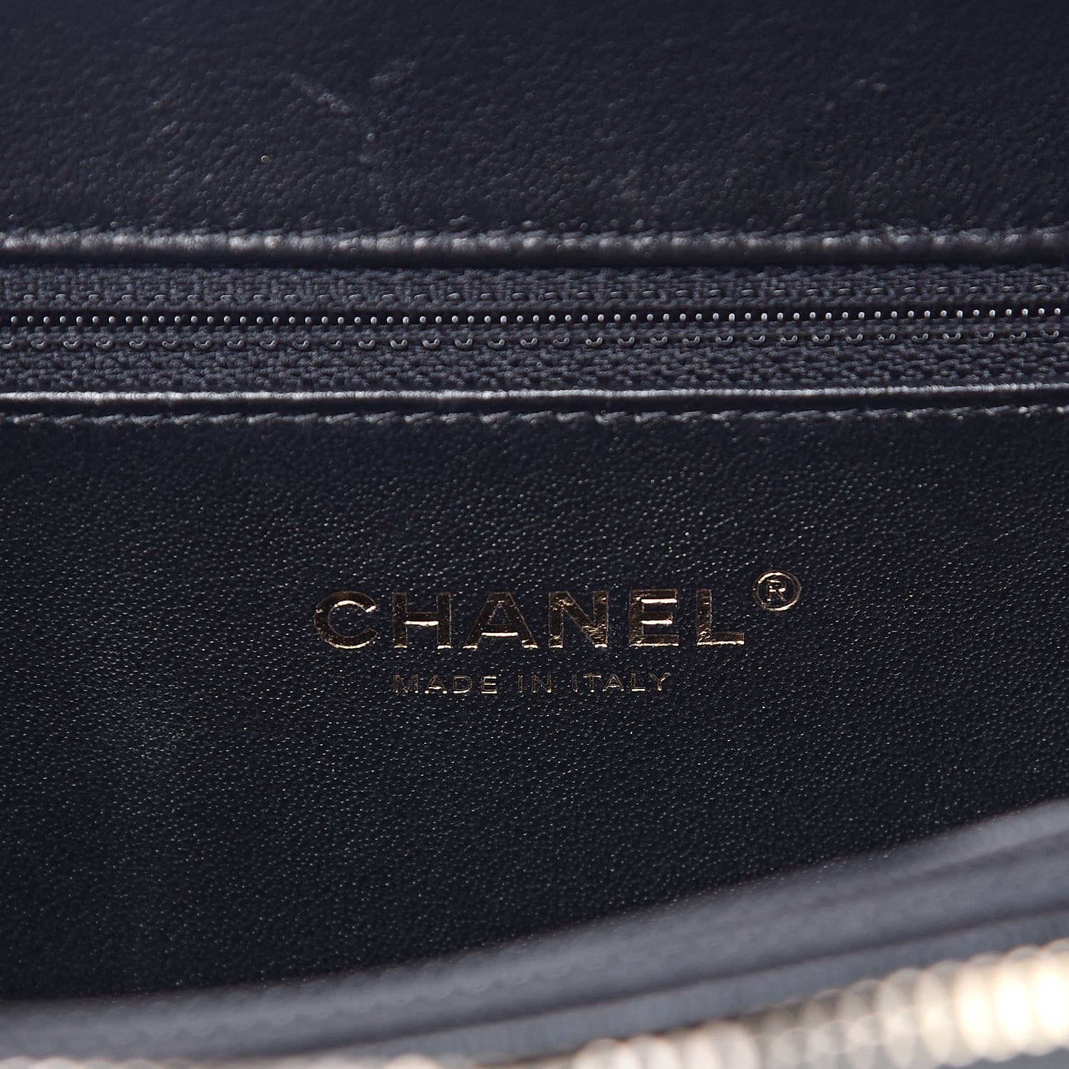 Chanel Caviar Quilted Medium CC Filigree Vanity Case Black 6 of 13