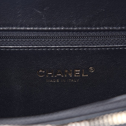 Chanel Caviar Quilted Medium CC Filigree Vanity Case Black 6 of 13