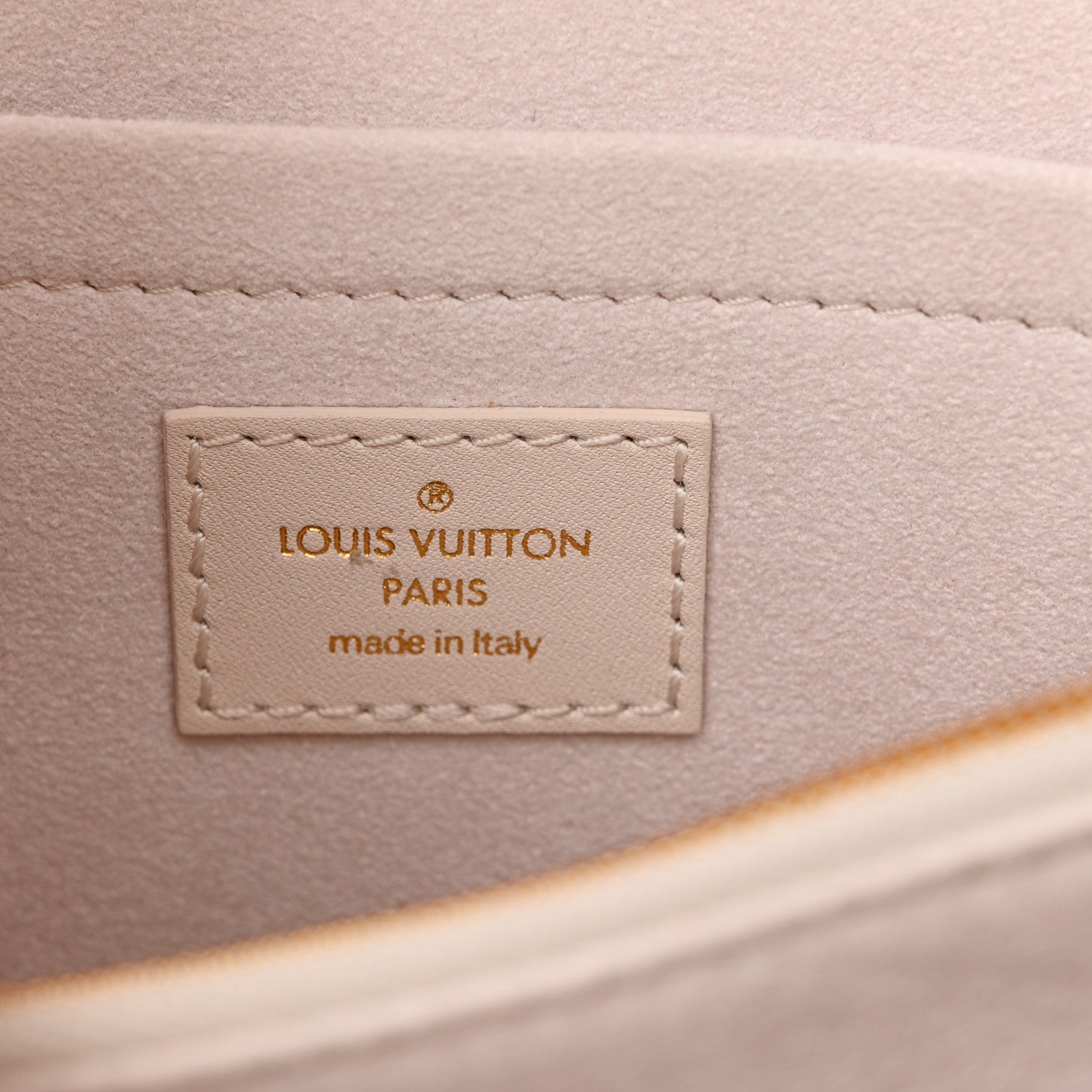 Louis Vuitton Calfskin LV New Wave Chain Bag Ivory 6 of 9