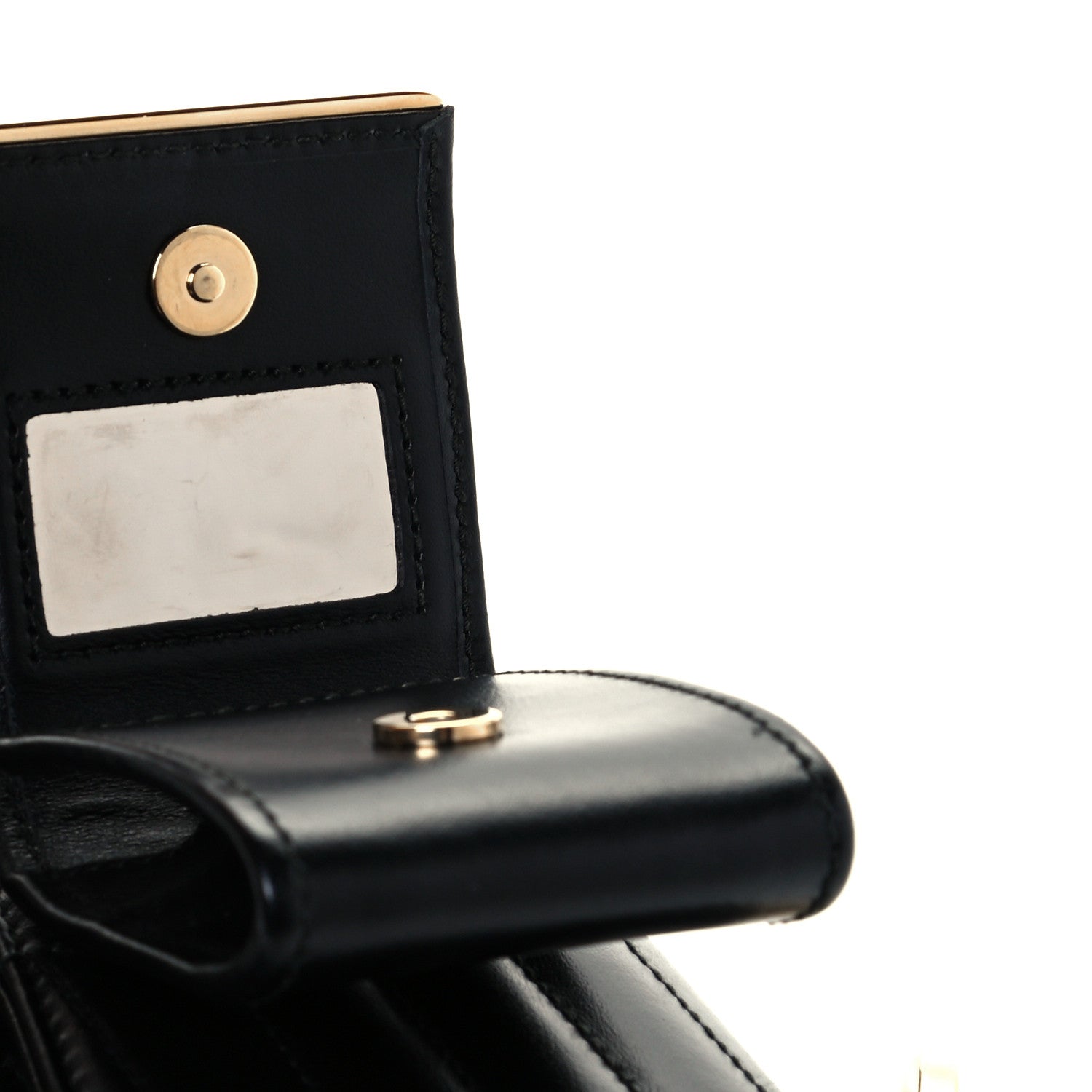 Prada Soft Calf Medium Diagramme Flap Black 11 of 11