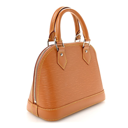 Louis Vuitton Epi Jacquard Alma BB Honey Gold 3 of 9
