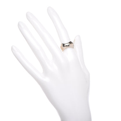 Cartier 18K White Gold 98 Xmas Limited Trinity Ring 51 5.75 2 of 8