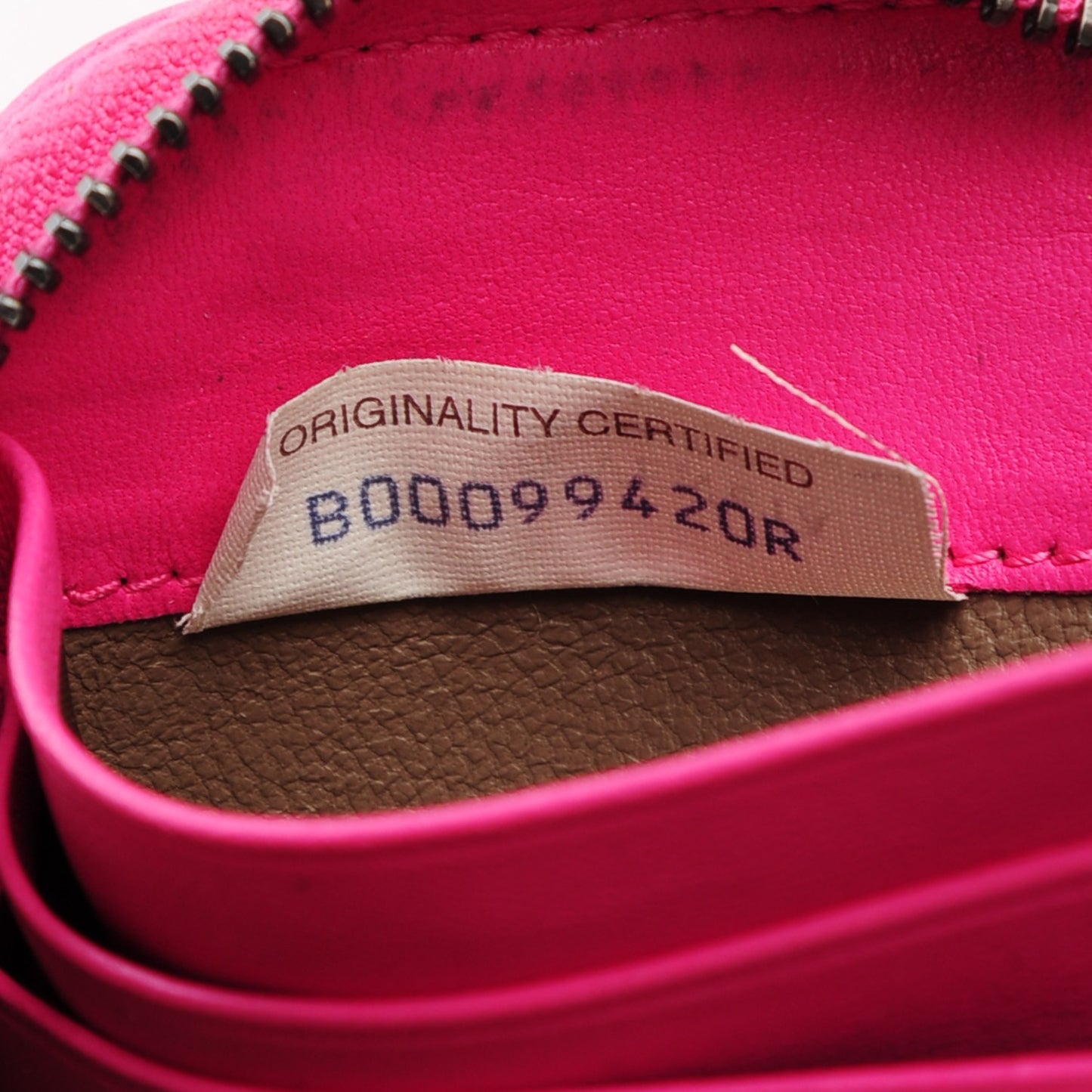 Nappa Intrecciato Zip Around Wallet