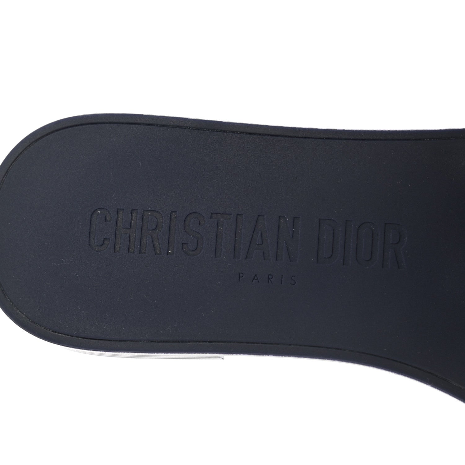 Christian Dior Technical Stretch Fabric Camouflage Dio(r)evolution Slide Sandals 38 Deep Blue 7 of 9