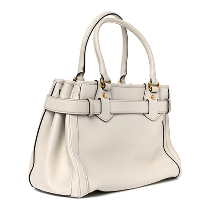 Gucci Calfskin Medium GG Running Tote White 3 of 10