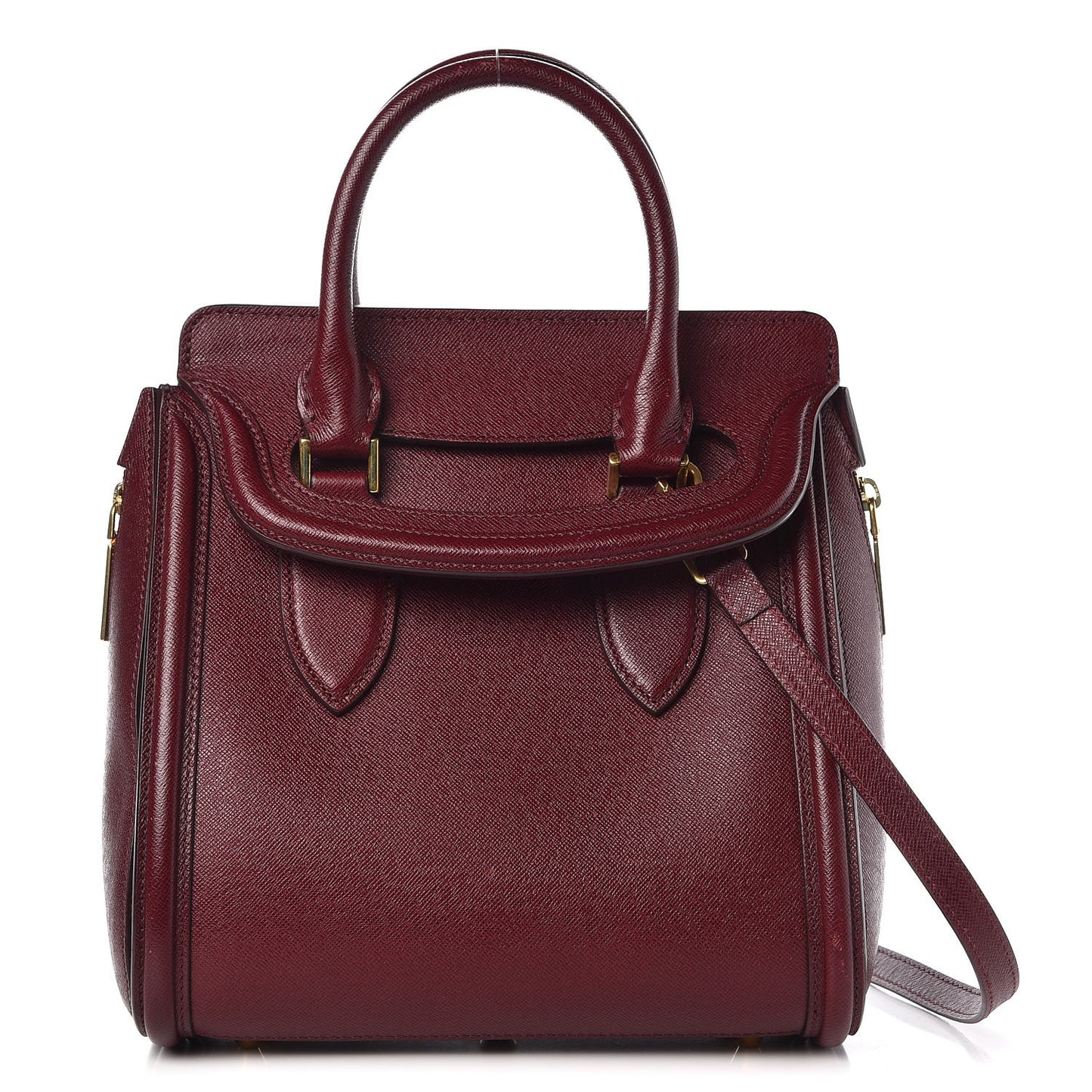 Calfskin Small Heroine Burgundy