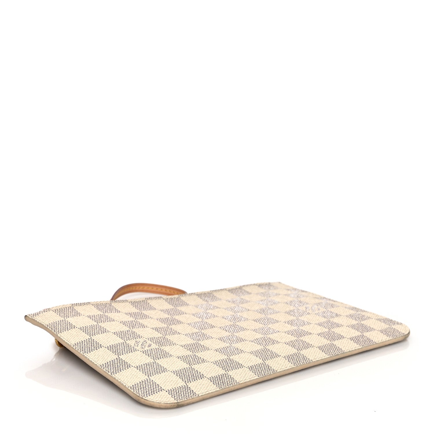 Louis Vuitton Damier Azur Neverfull MM GM Pochette Rose Ballerine 4 of 7