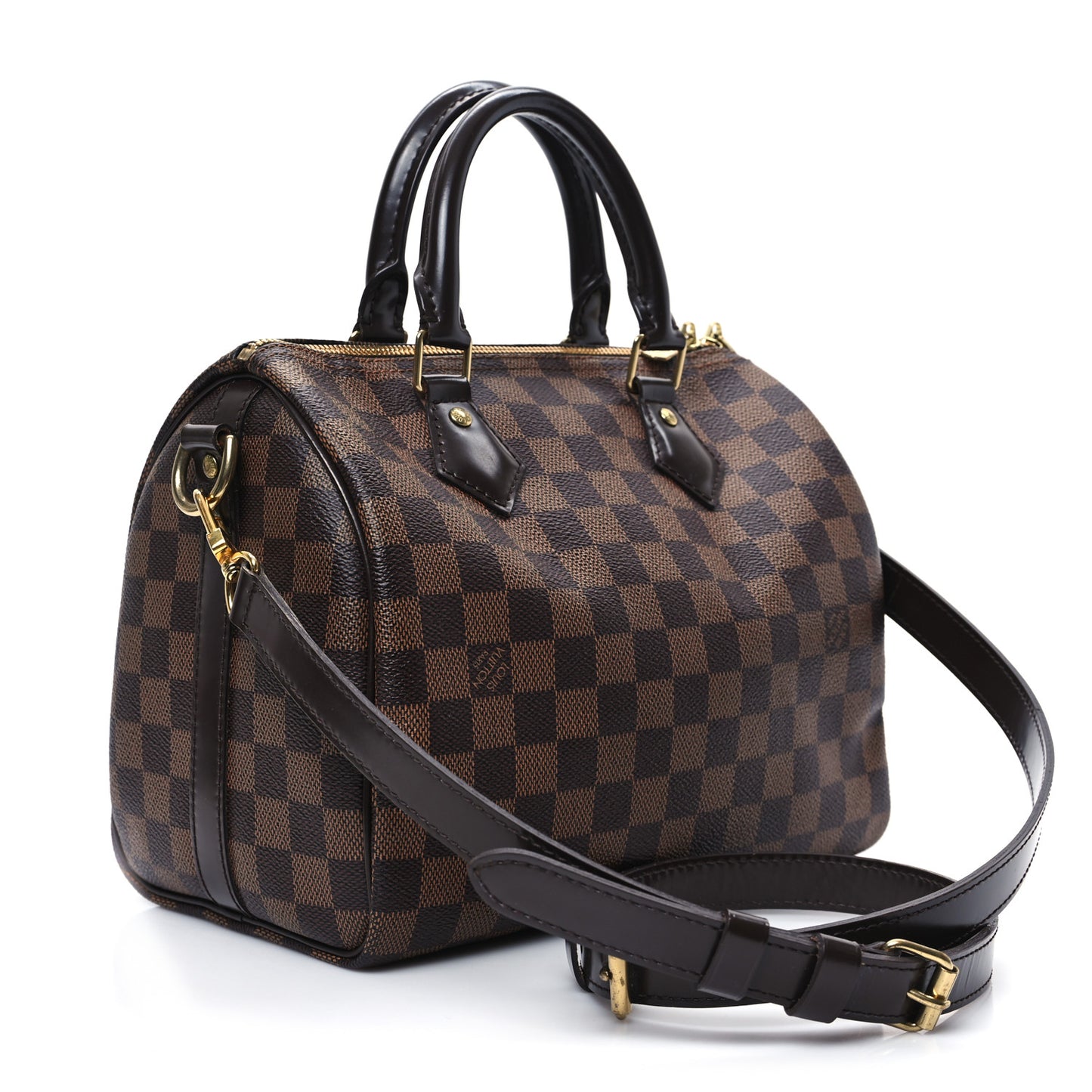 Damier Ebene Speedy Bandouliere 25