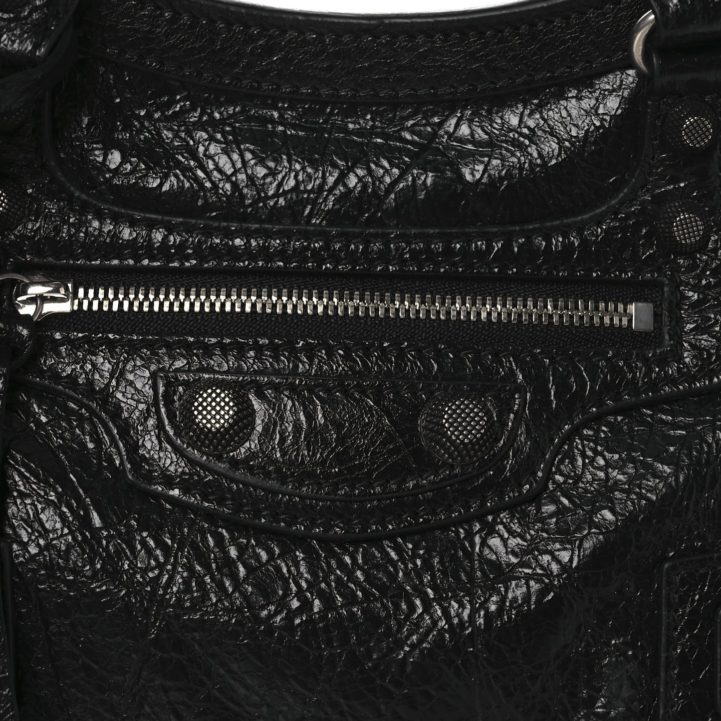 Agneau Arena Neo Cagole Handbag XS Black