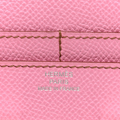 Hermes Epsom Constance Short Wallet 5P Pink 6 of 17