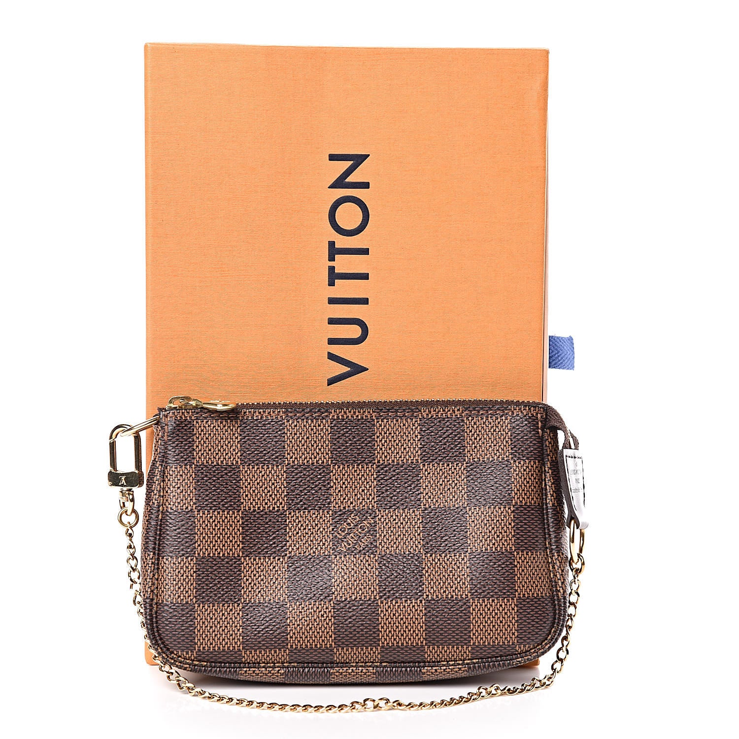 Louis Vuitton Damier Ebene Mini Pochette Accessories 8 of 8
