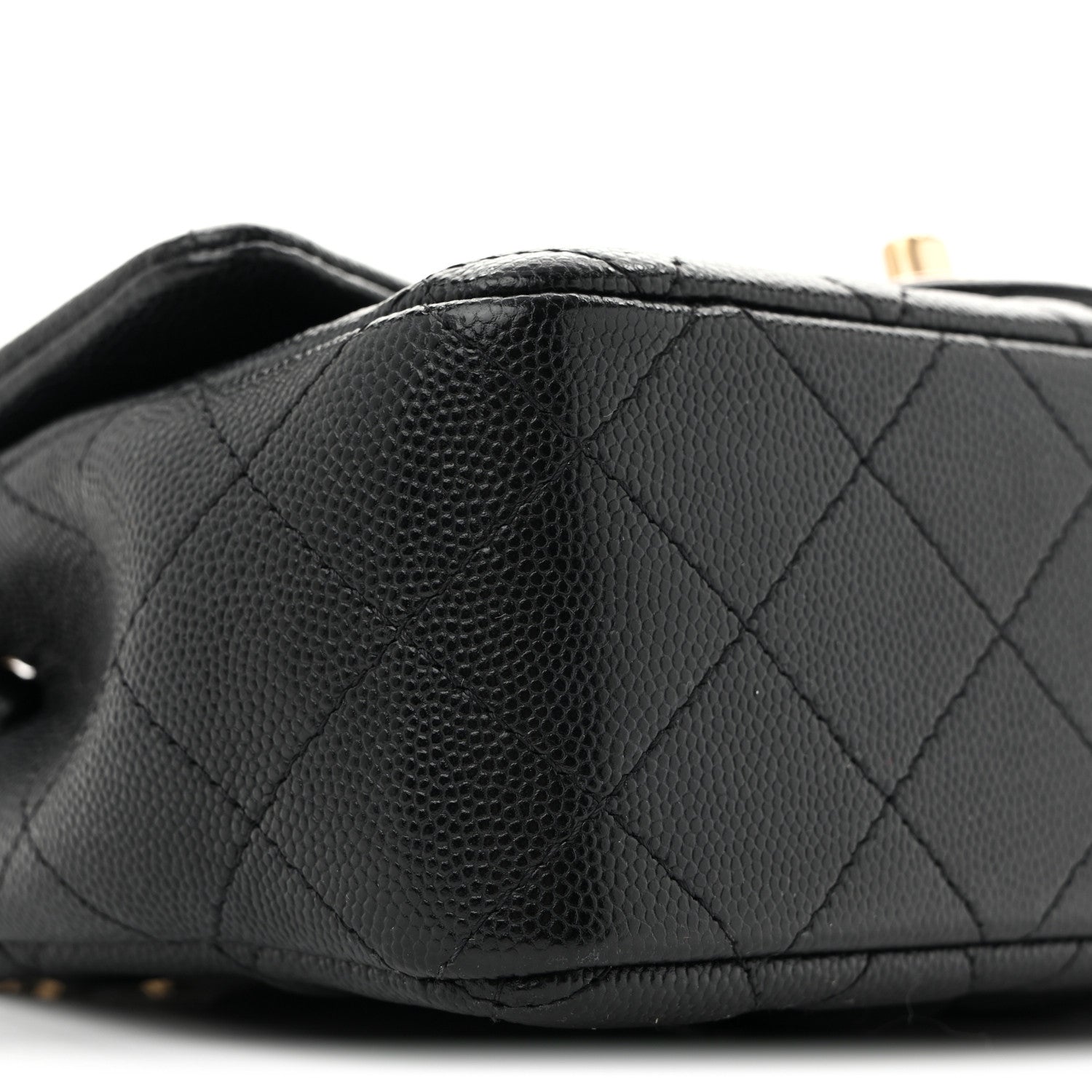 Chanel Caviar Quilted Mini Rectangular Flap Black 9 of 12