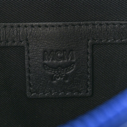 MCM Visetos Klassik Crossbody Bag Blue 6 of 10