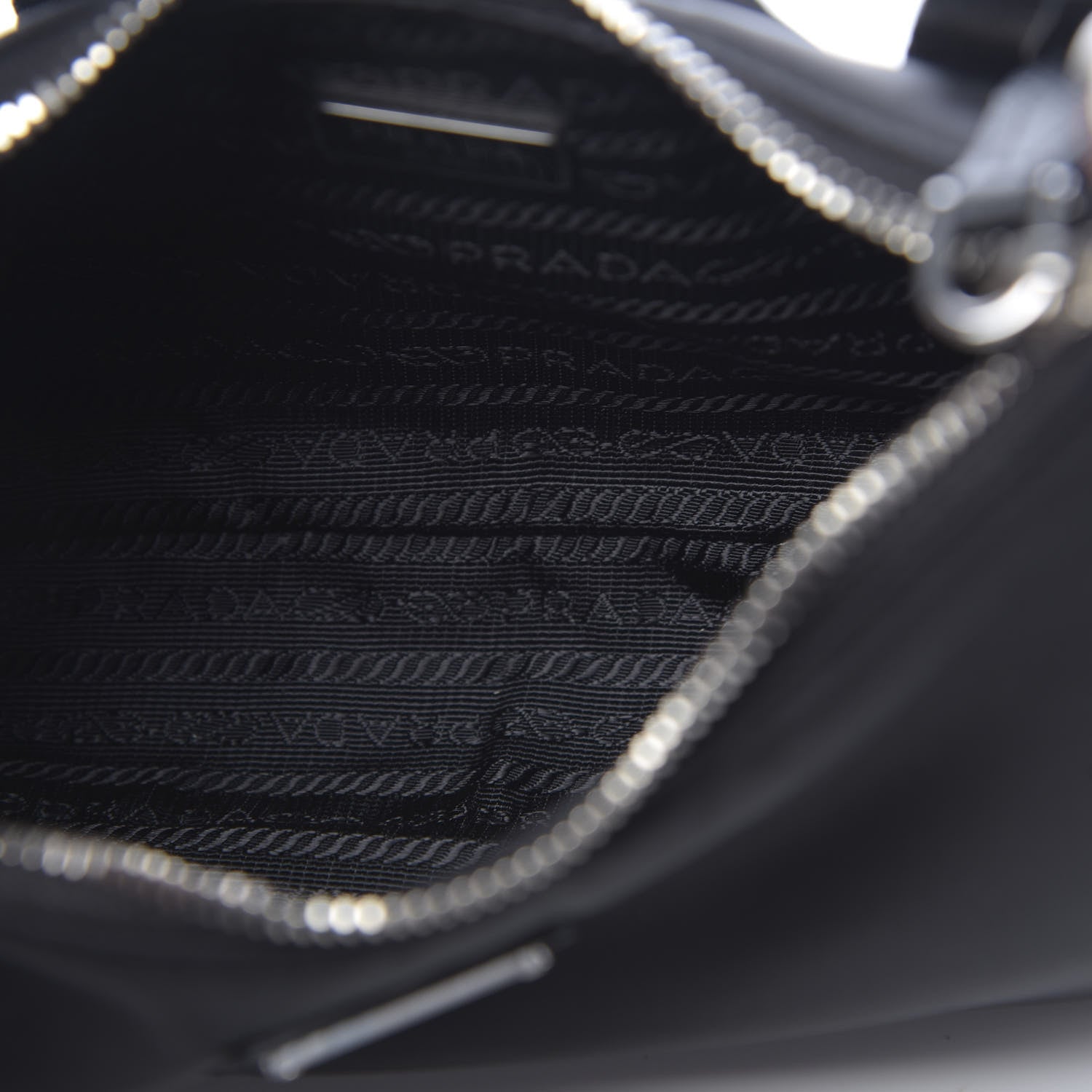 Prada Nylon Re-Edition 2005 Shoulder Bag Black 5 of 10