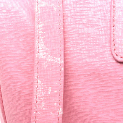 Versace Saffiano Calfskin Palazzo Duffle Bag Light Pink 9 of 12