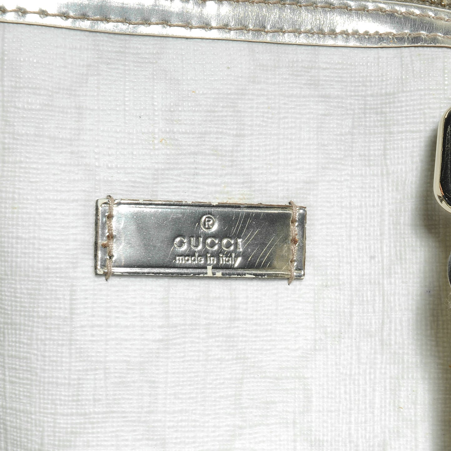 Monogram Medium Joy Boston Metallic