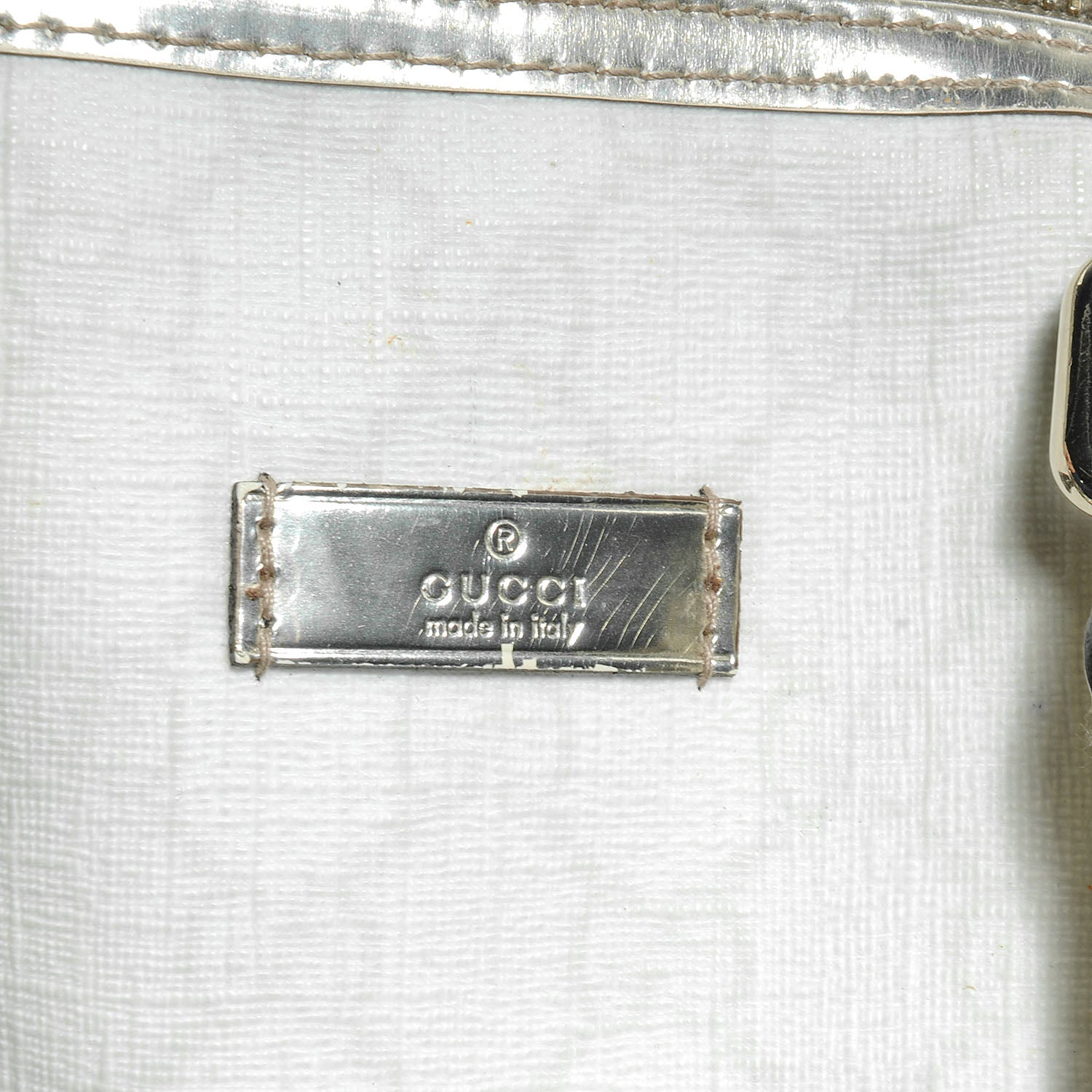 Gucci Monogram Medium Joy Boston Metallic 7 of 21