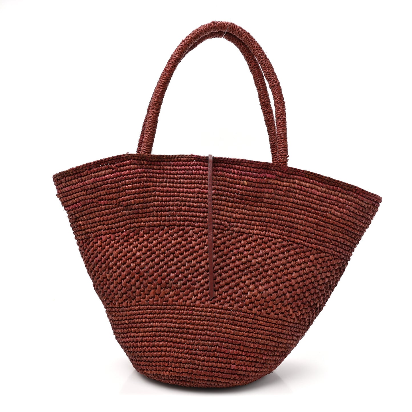 Raffia Emilie Tote Bag Mocha