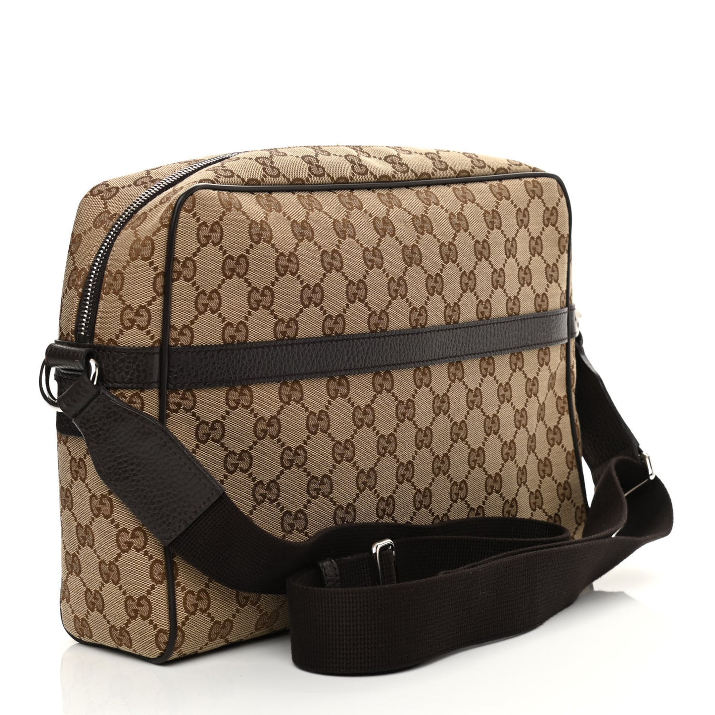 Monogram Messenger Bag Dark Brown