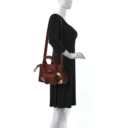 Chloe Buffalo Scallop Patchwork Mini Edith Sepia Brown 2 of 9