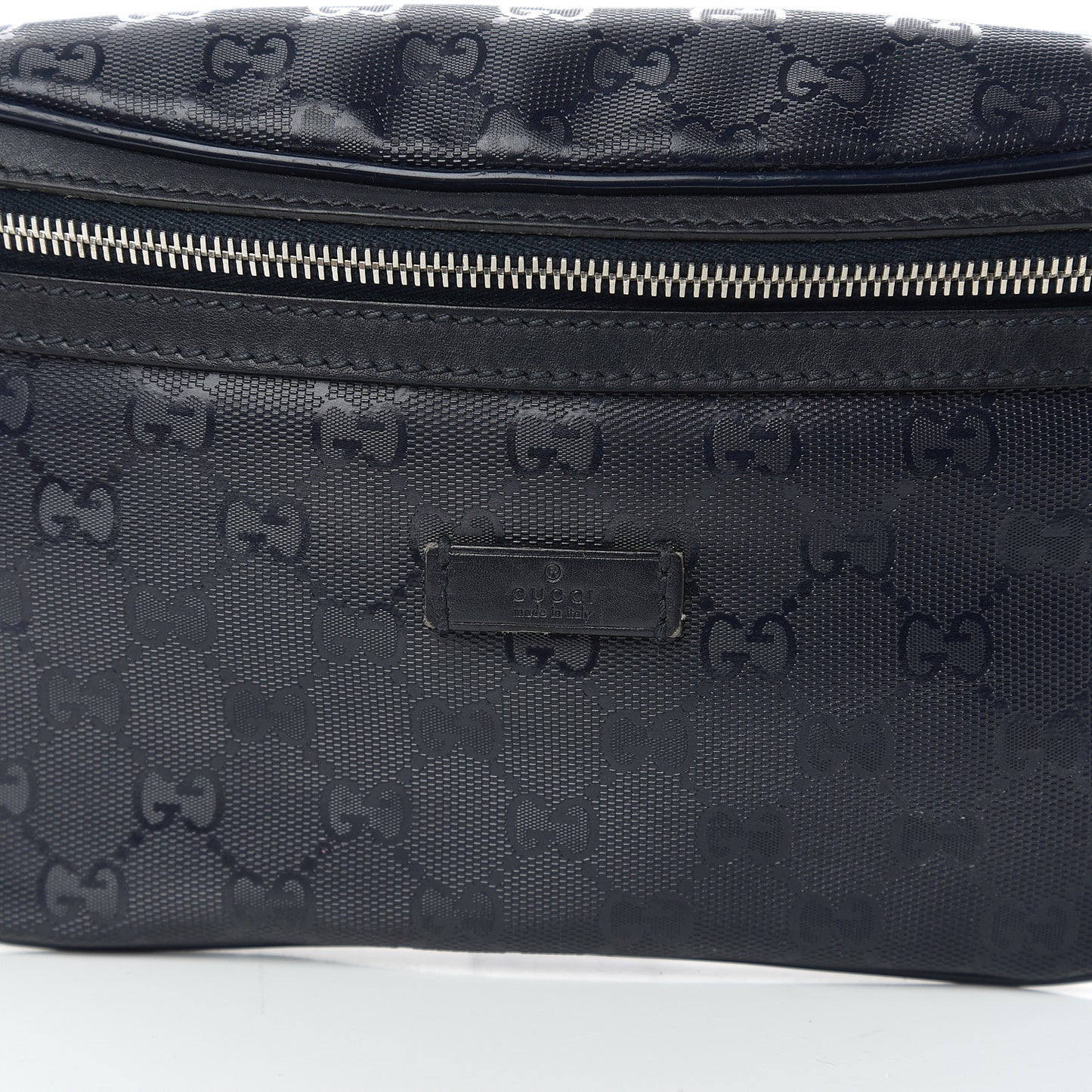 Imprime Monogram Belt Bag Navy